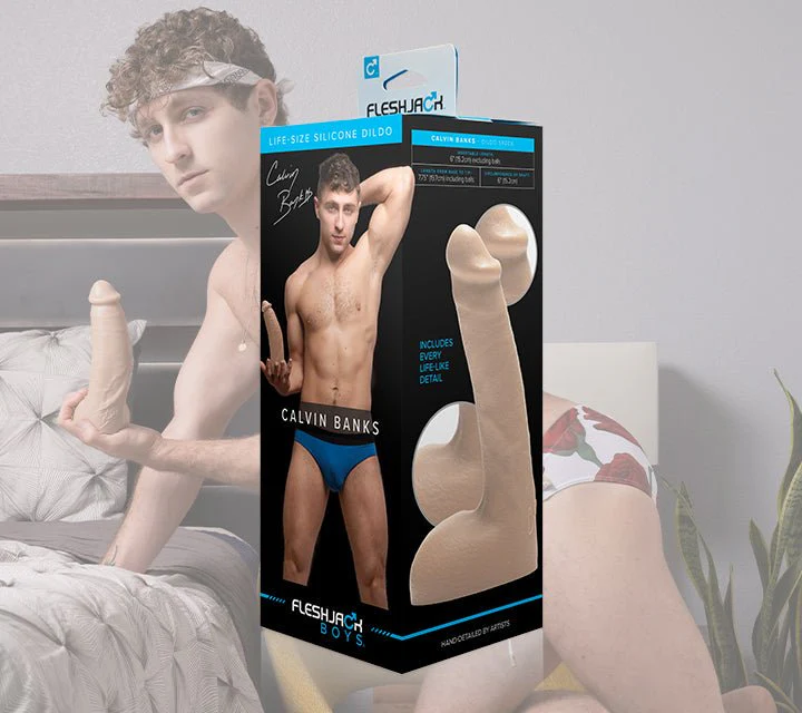 Calvin Banks Dildo Pack with Fleshlube Slide - Image 6